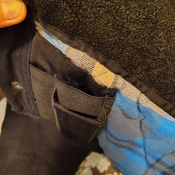 Legendary Whitetails Men's Concealed Carry Hideout Flannel Canvas Lined Jacket - Picture 4 of 6